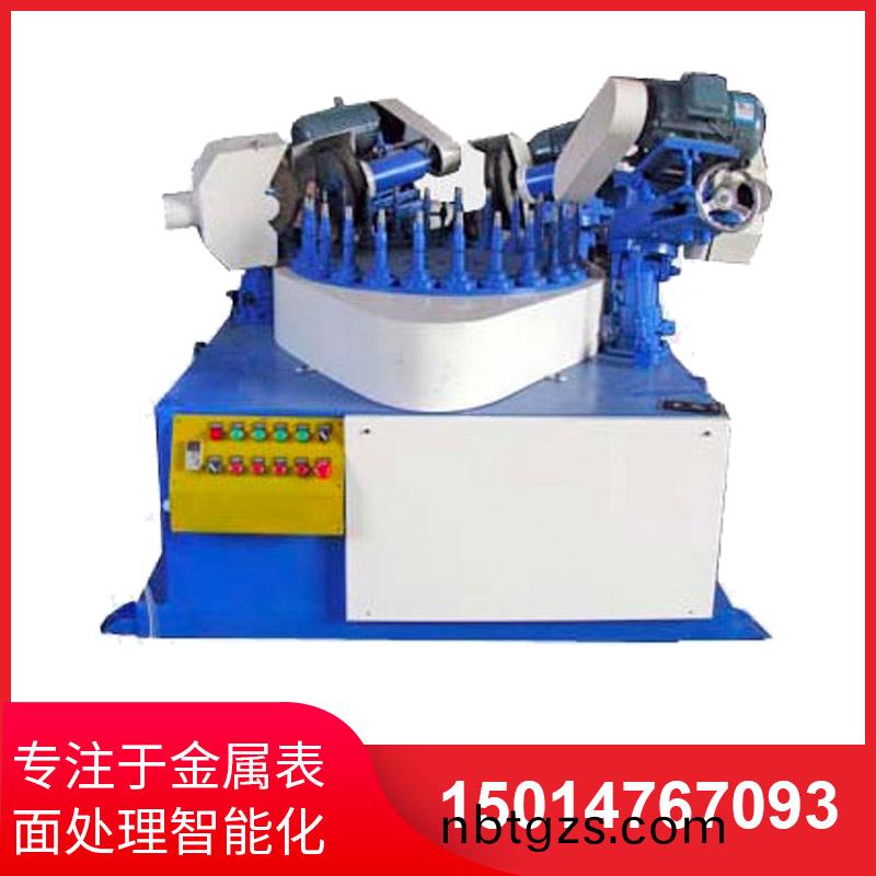四(si)磨(mo)頭間(jian)歇式(shi)圓(yuan)盤抛(pao)光(guang)機(ji)